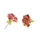 02 red infinity rose studs