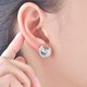 01 opal crescent sterling silver drop earring