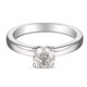 02 white gold princess cut solitaire diamond ring