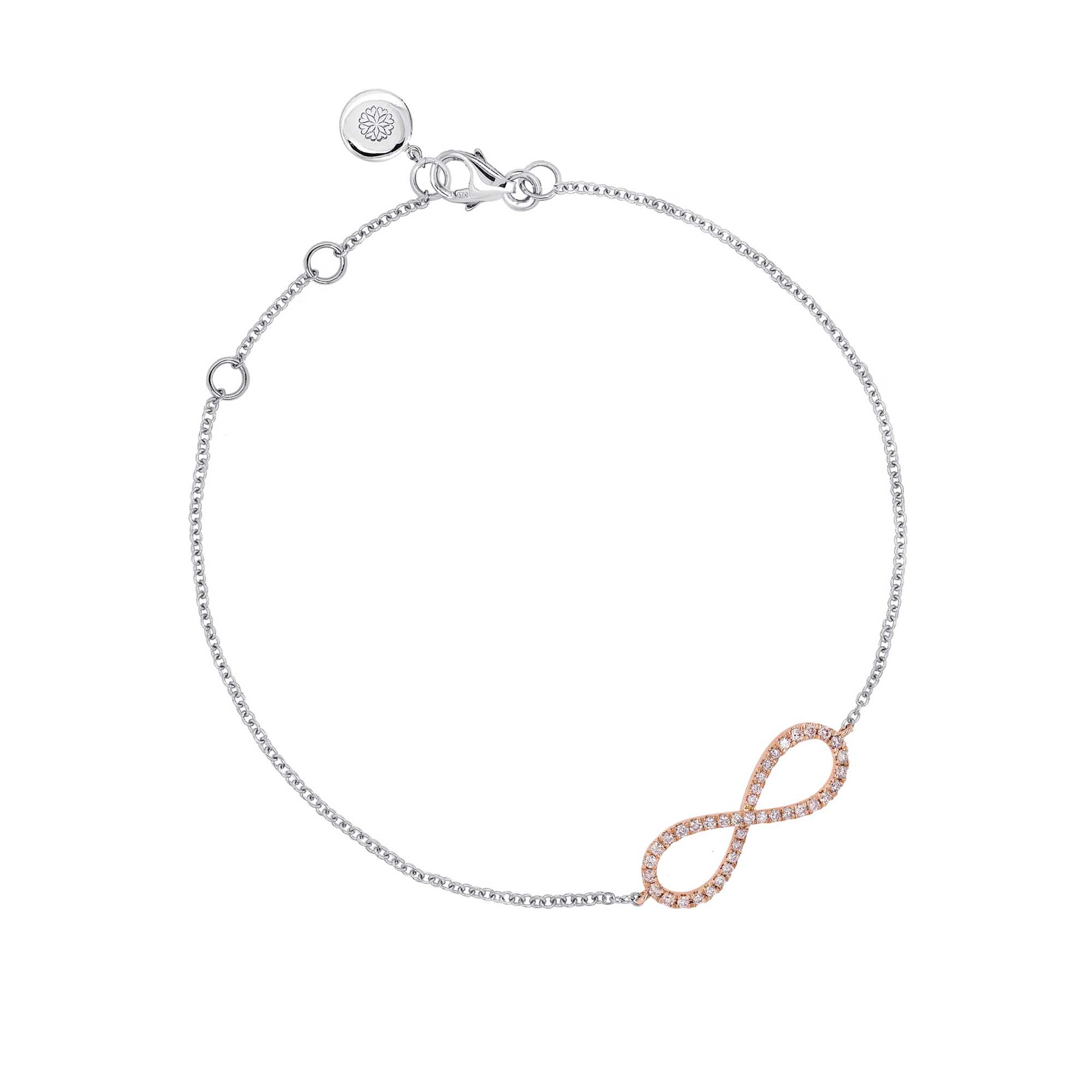 01 blush infinite love bracelet