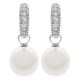 02 allure pearl and diamond white gold detachable earrings