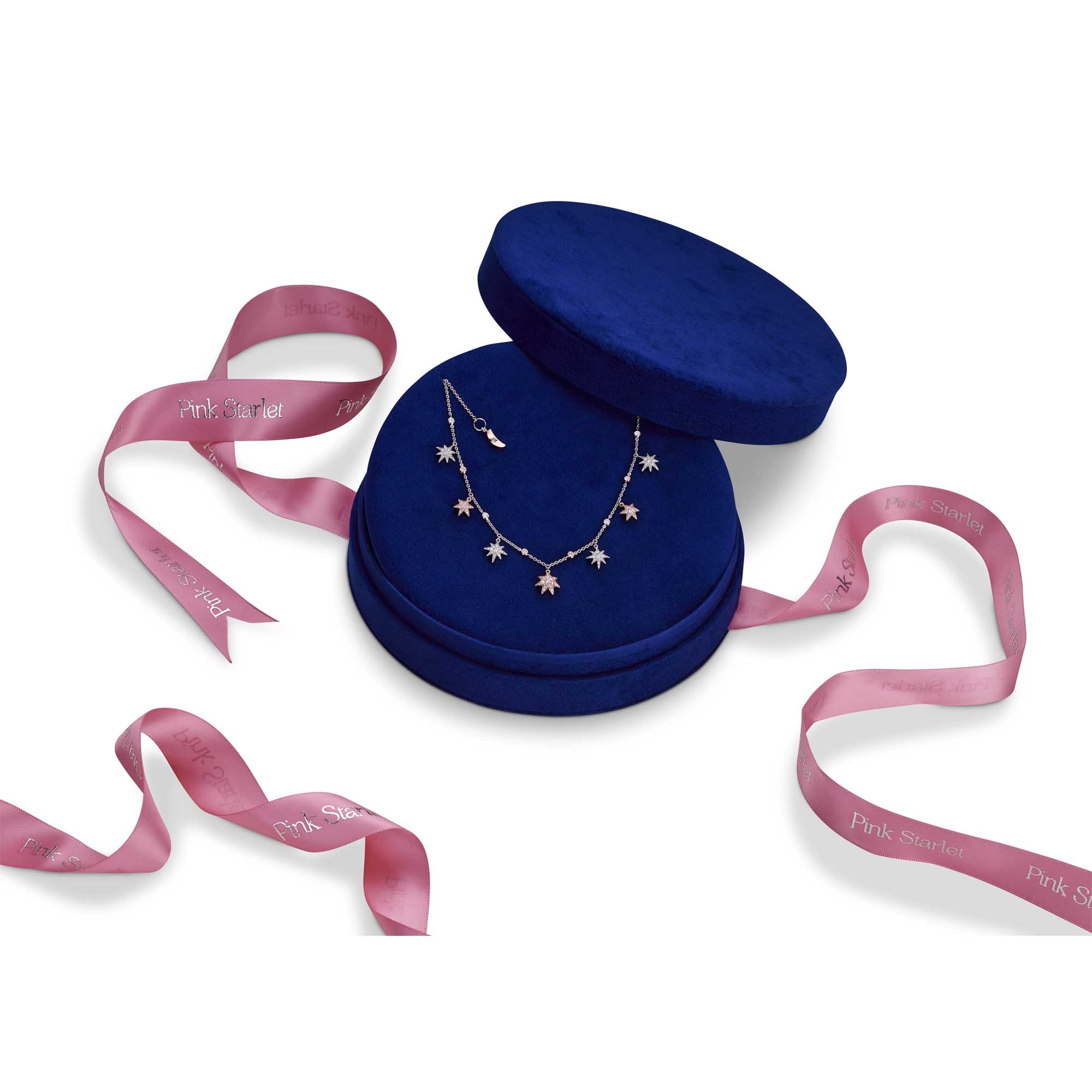 05 pink starlet limited edition necklace