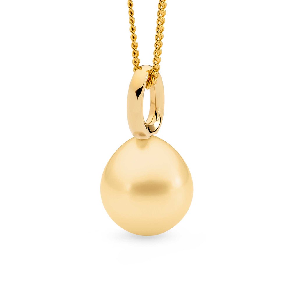 01 allure pearl yellow gold pendant
