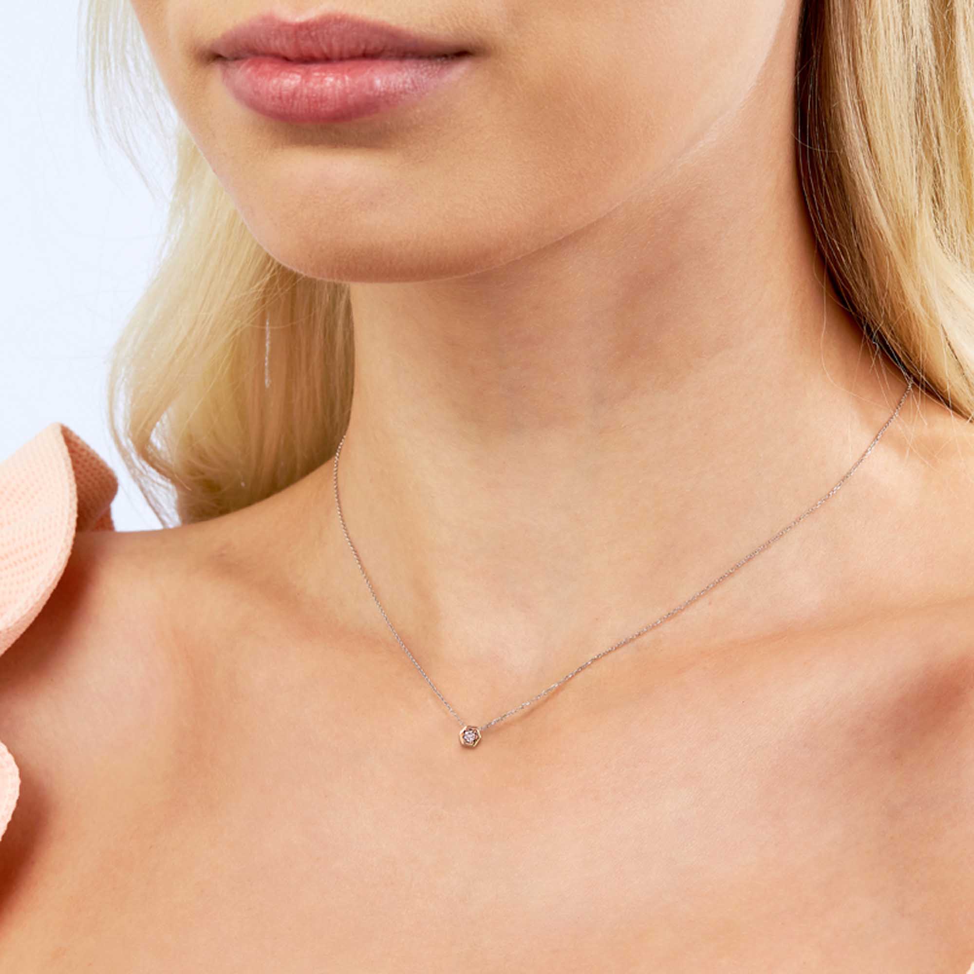 2 24X05AAA Blush Allora Necklace