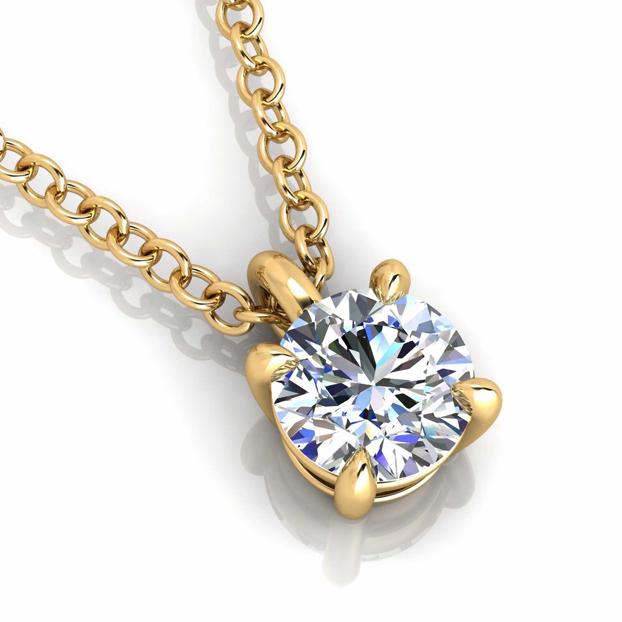 2. 25V31AAA   Classic Diamond Necklace (2)