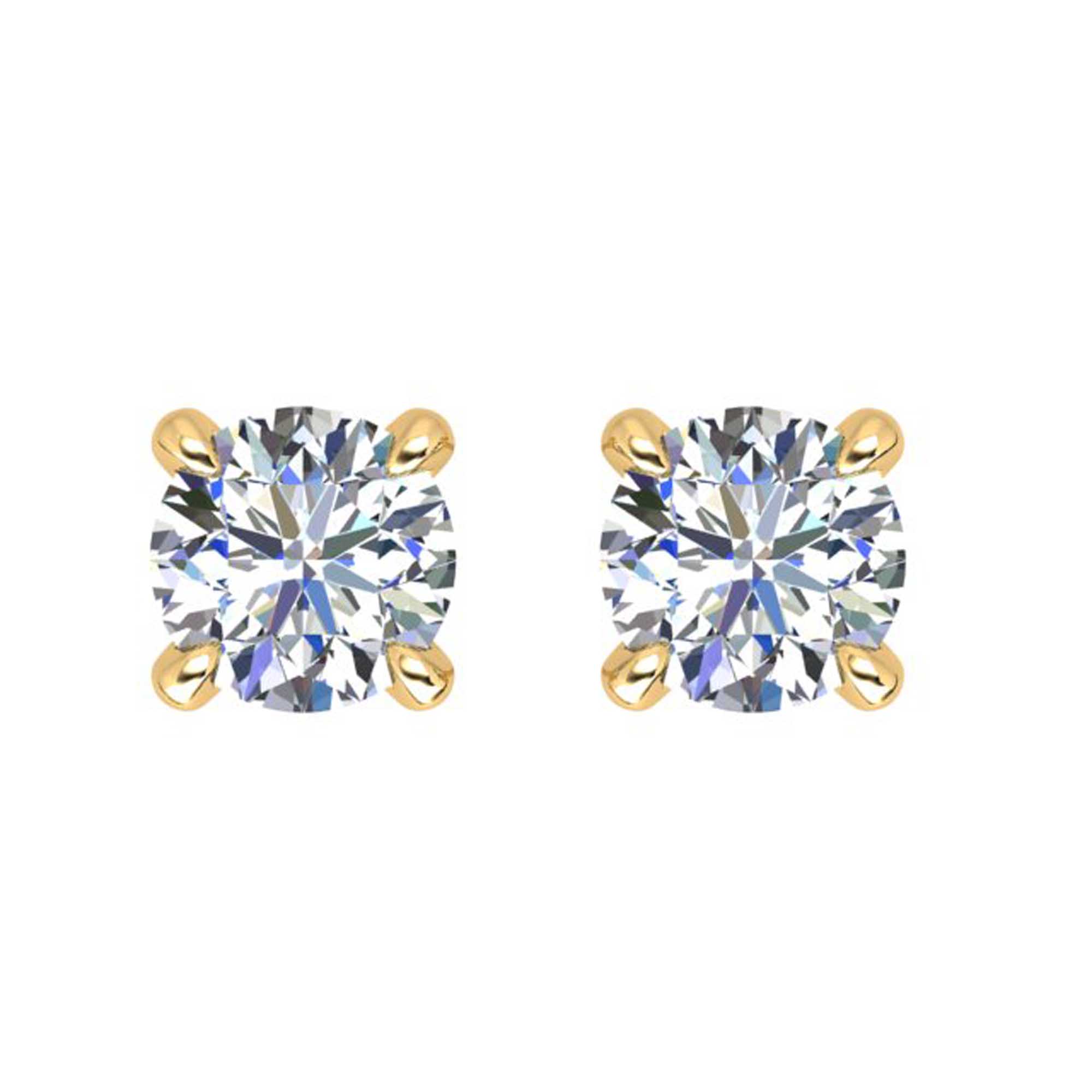 25V32AAA   Classic Diamond Earrings