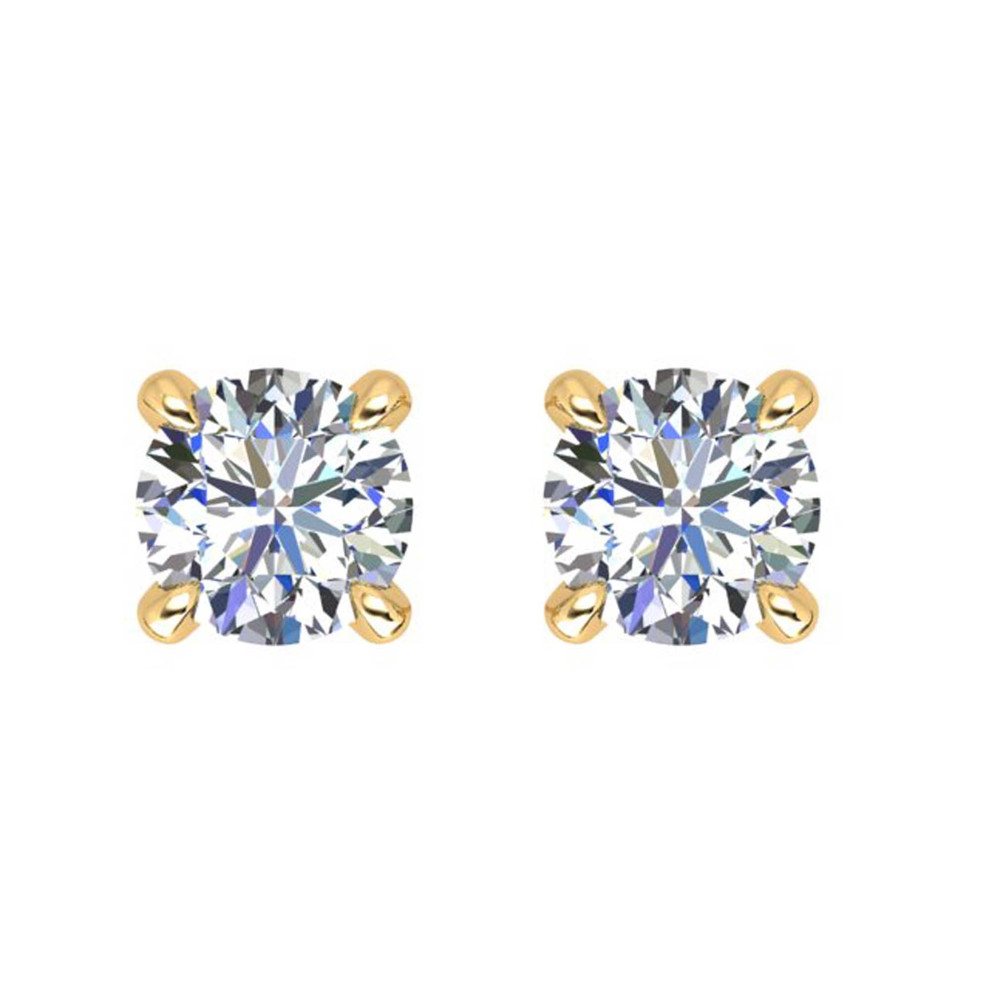 25V32AAA   Classic Diamond Earrings