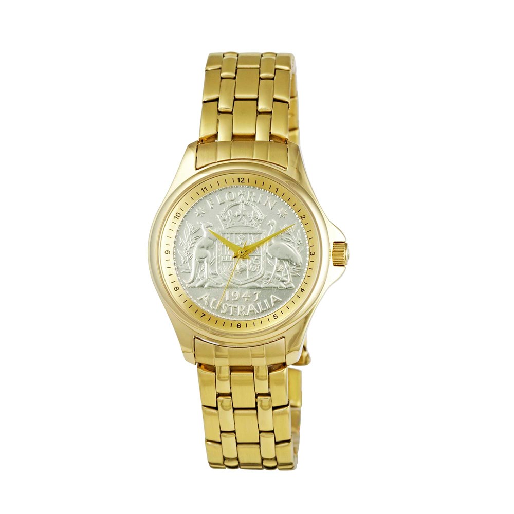 01 lifestyle collection gold plated florin coinwatch