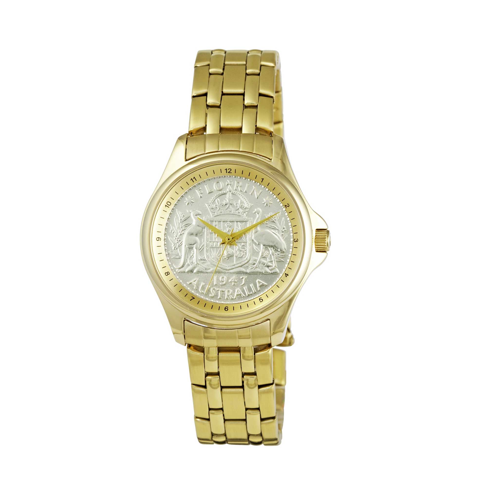 01 lifestyle collection gold plated florin coinwatch