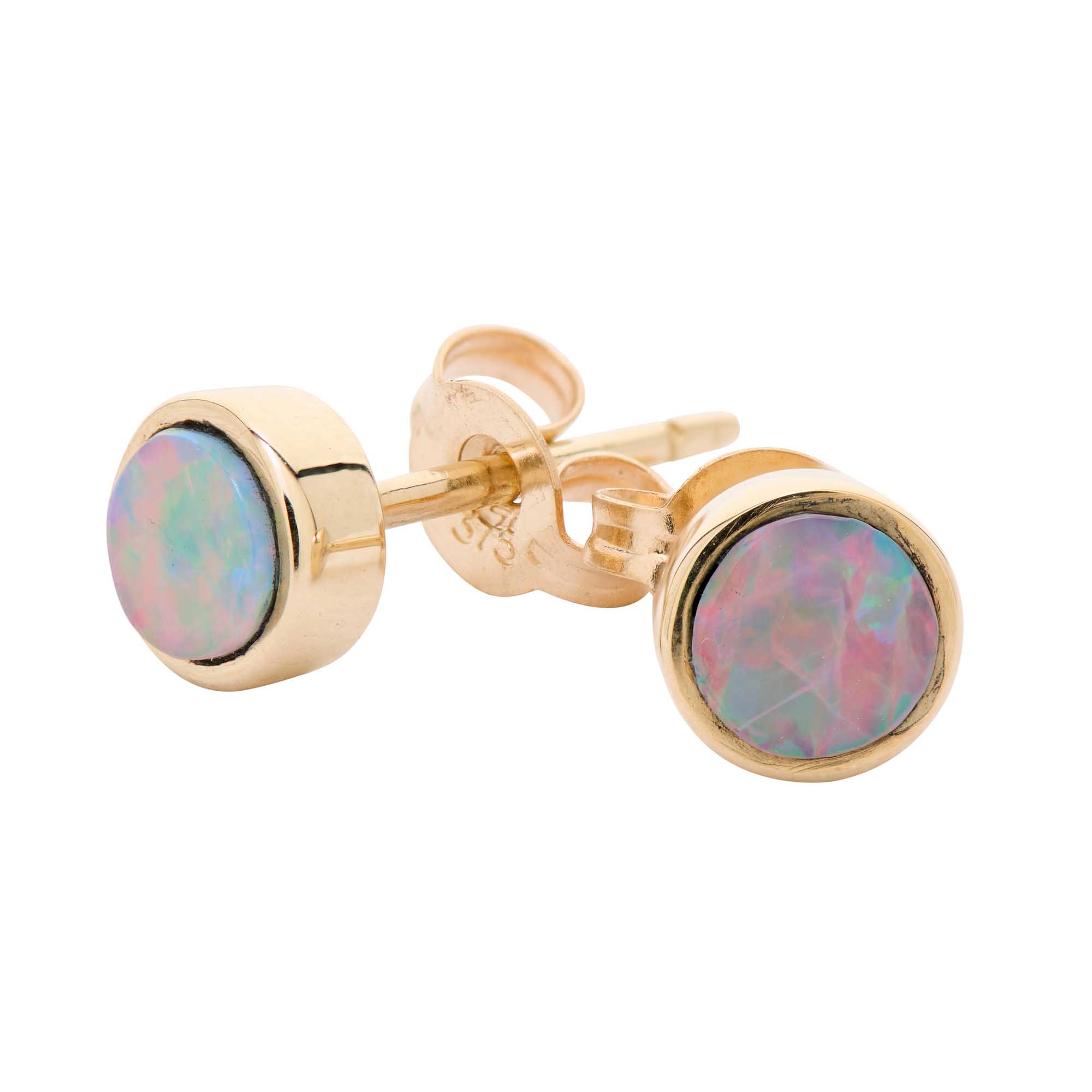 1 EA250202 Evette Dark Opal Studs Main