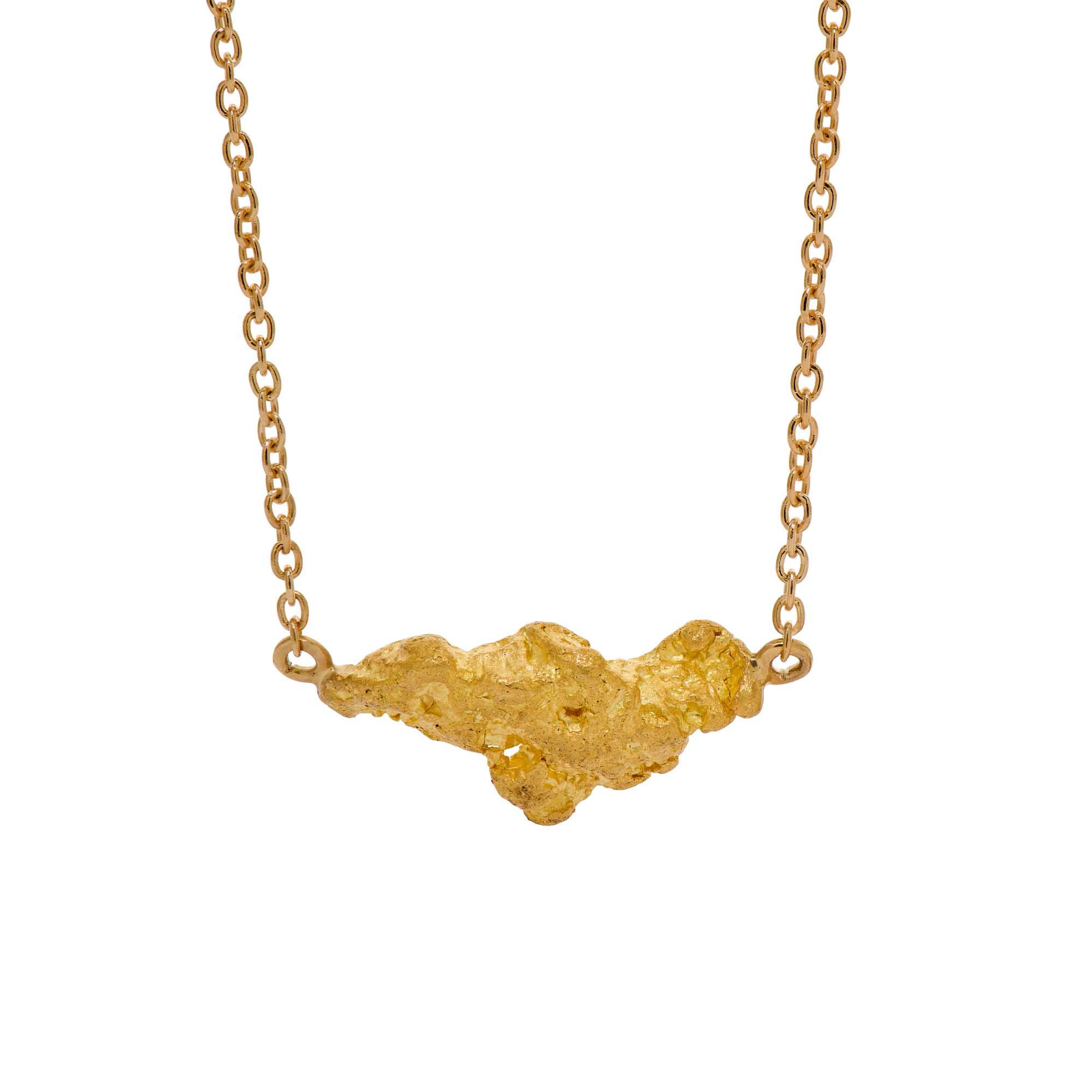 1 NE250101 Nadine Natural Nugget Necklace Main