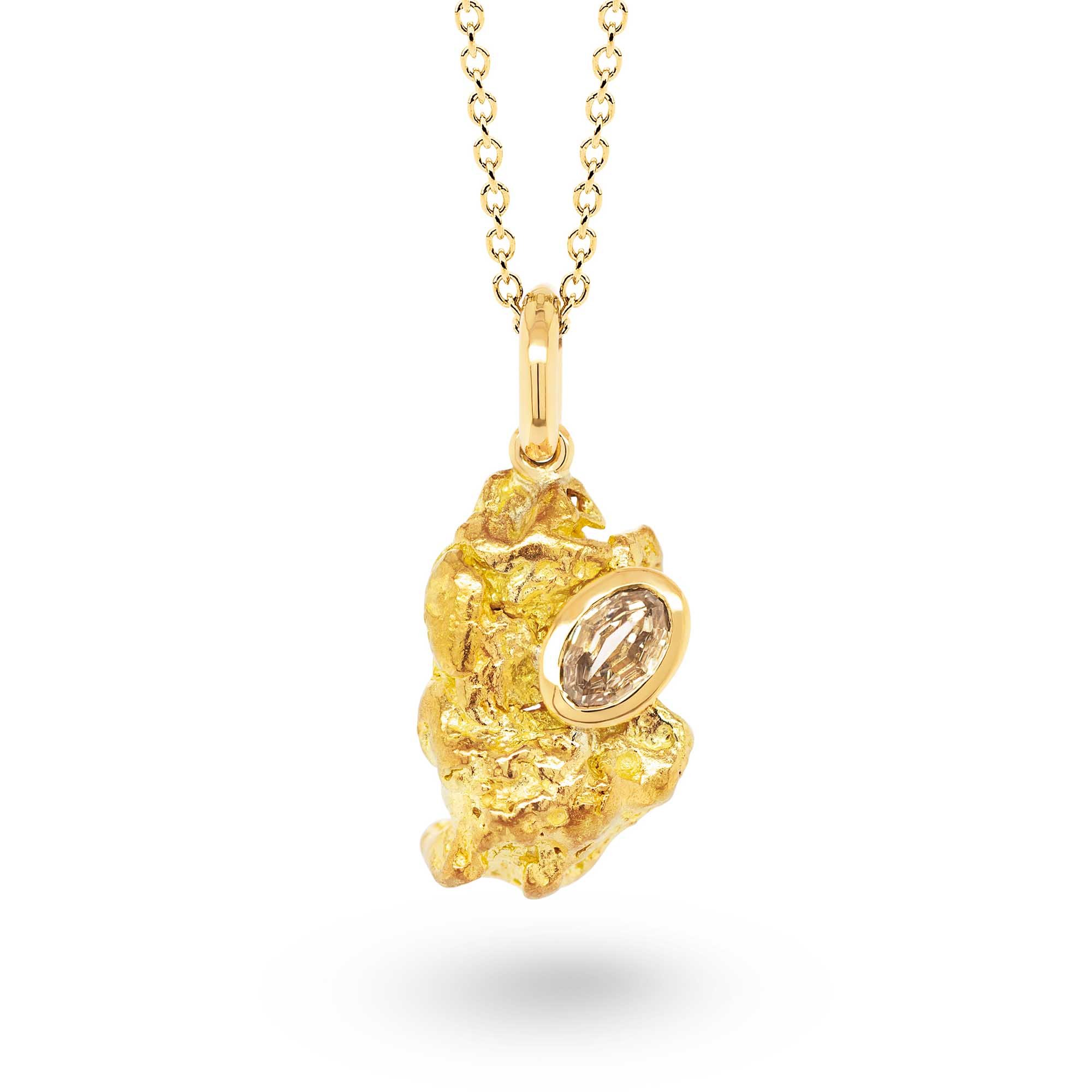 1 Sophie Natural Nugget Diamond Pendant PE250402 UPDATED