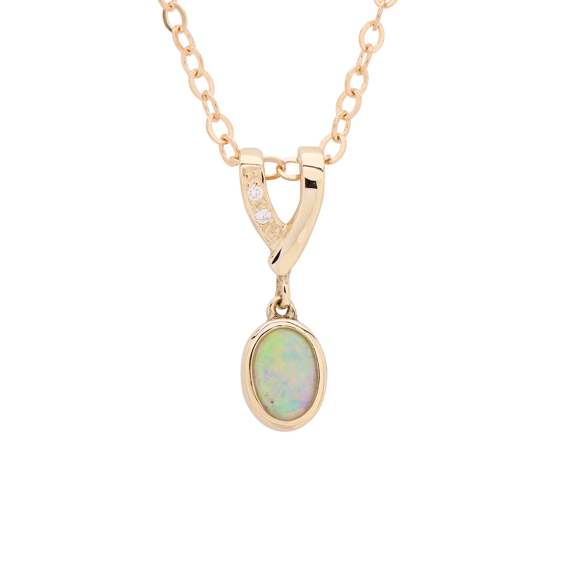 1 PE250501 Evelyne Crystal Opal Pendant Main