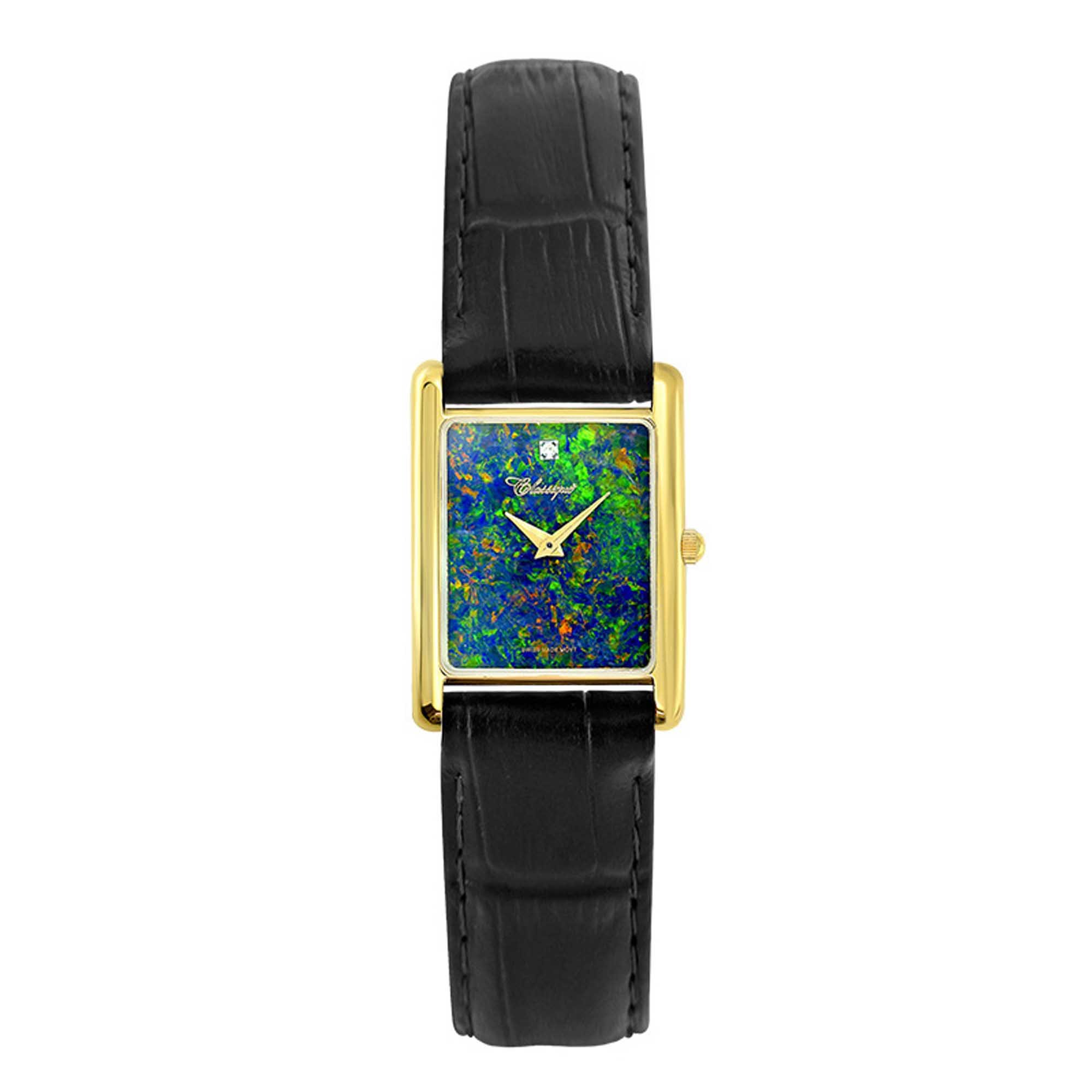 1 WA250102 Tatum Opal Leather Watch Main