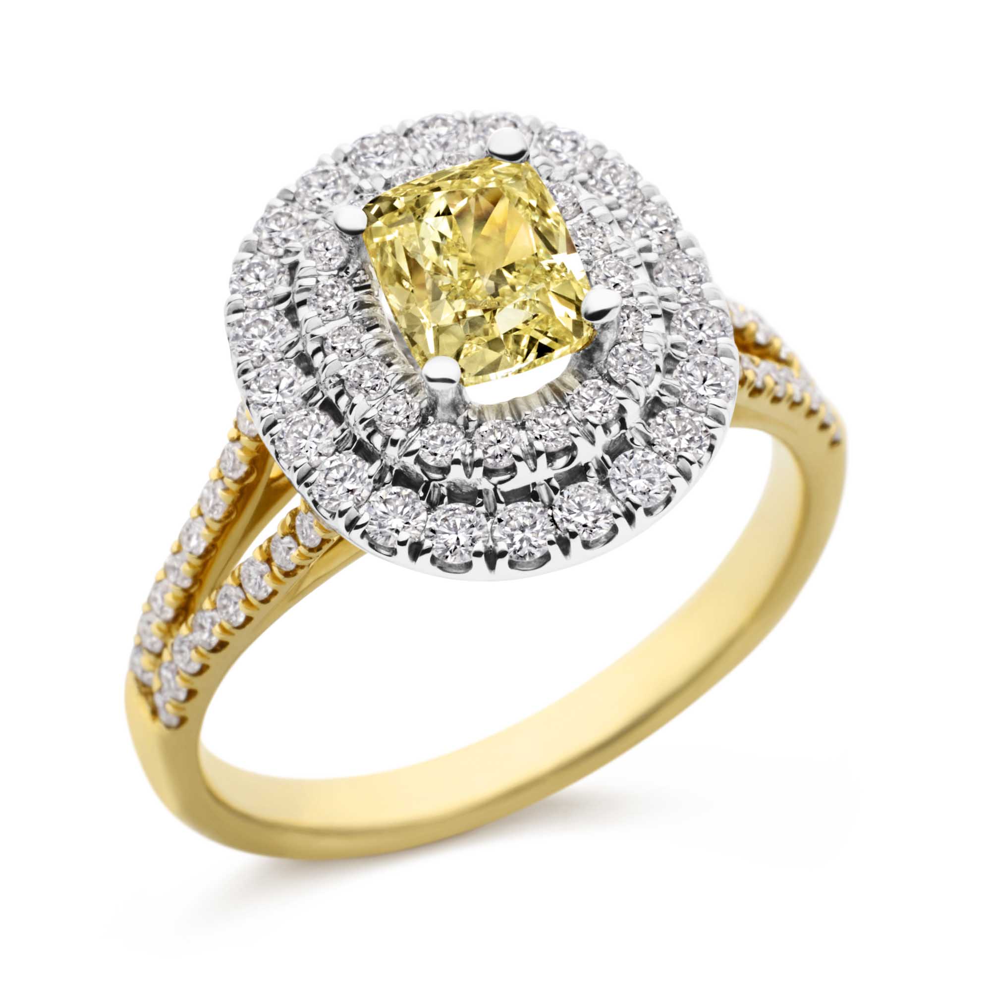 RI74097 18TT YellowDiaRing 19995