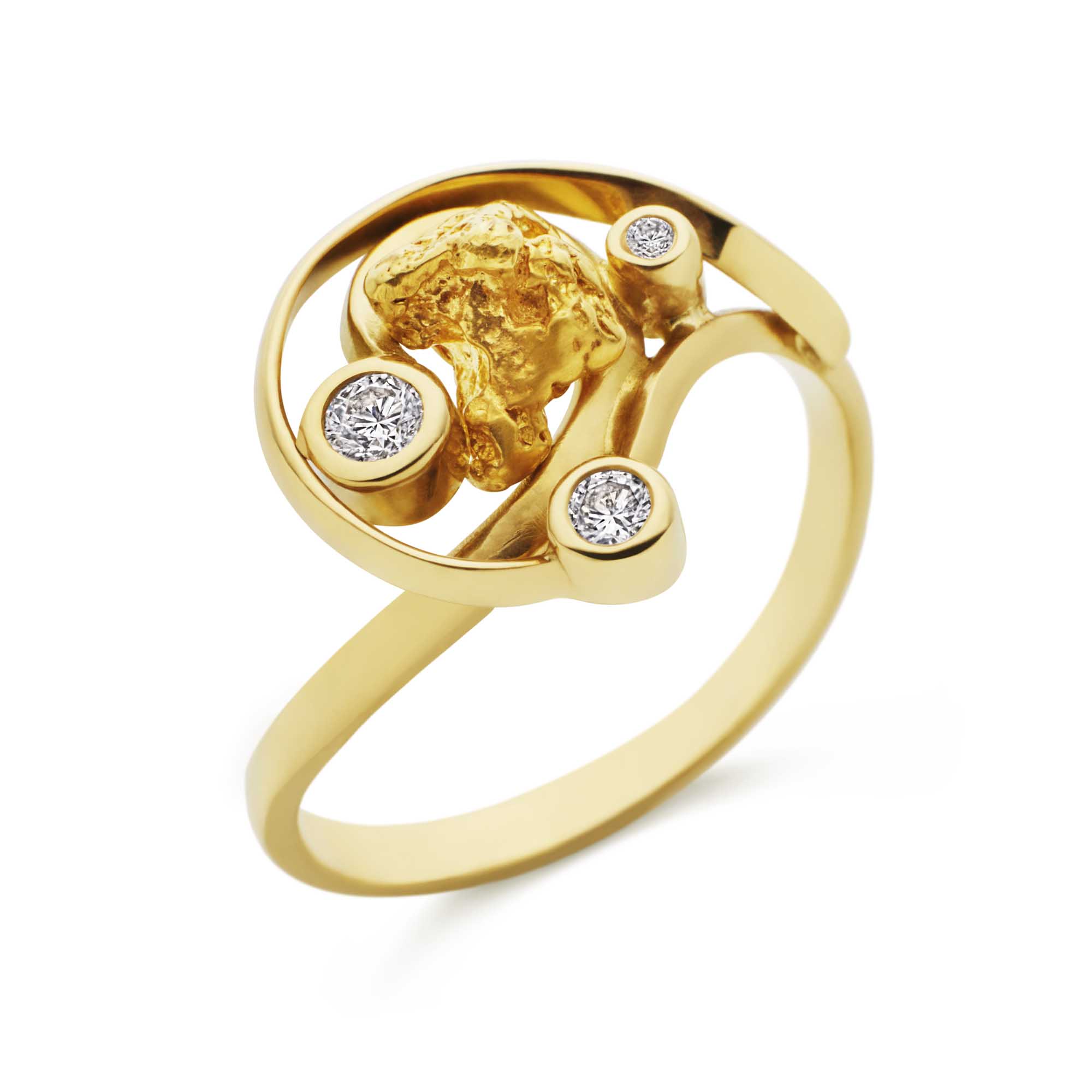 RIDS9850 18Y NuggetDiaRing 2550