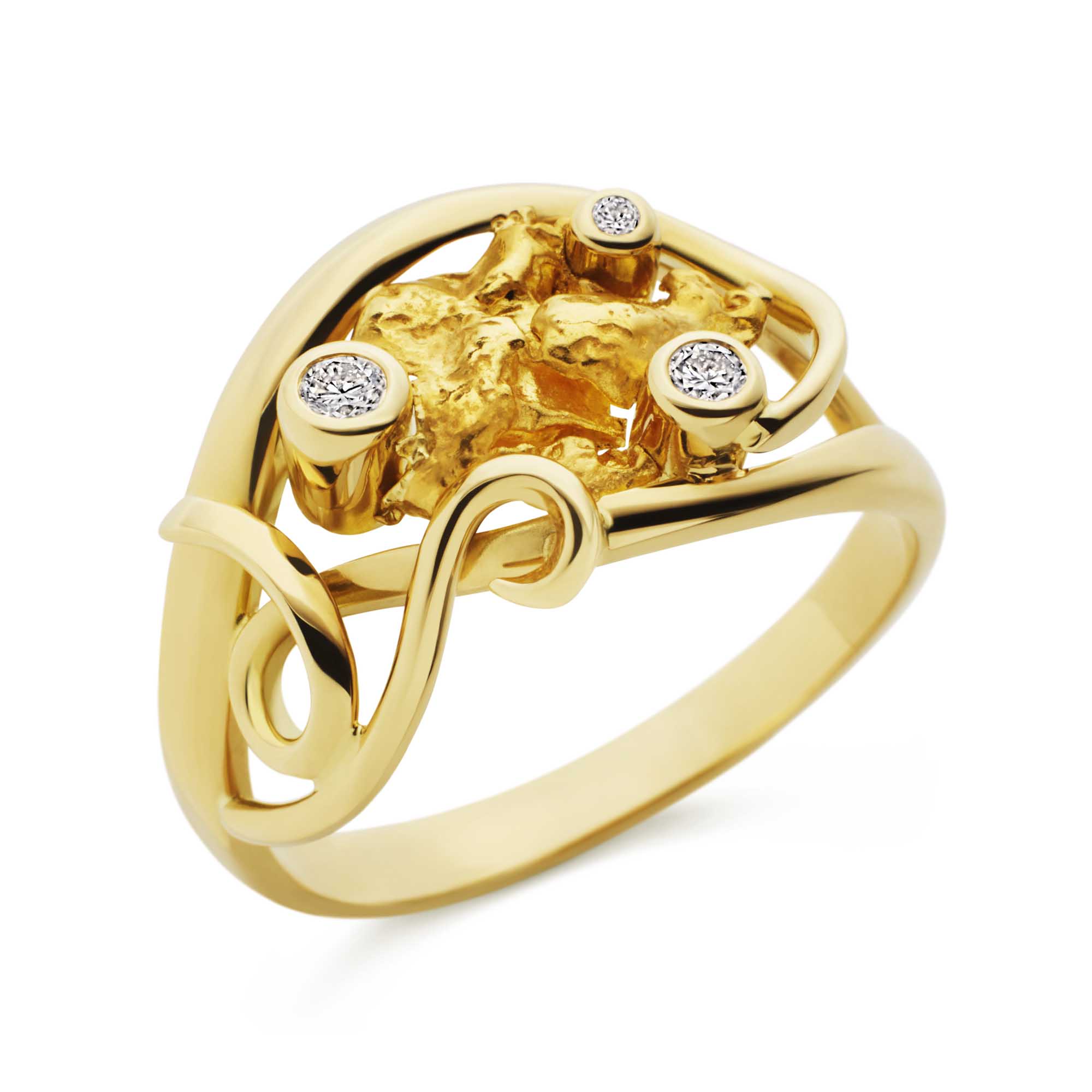 RIDS9955 18Y NuggetDiaRing 2870