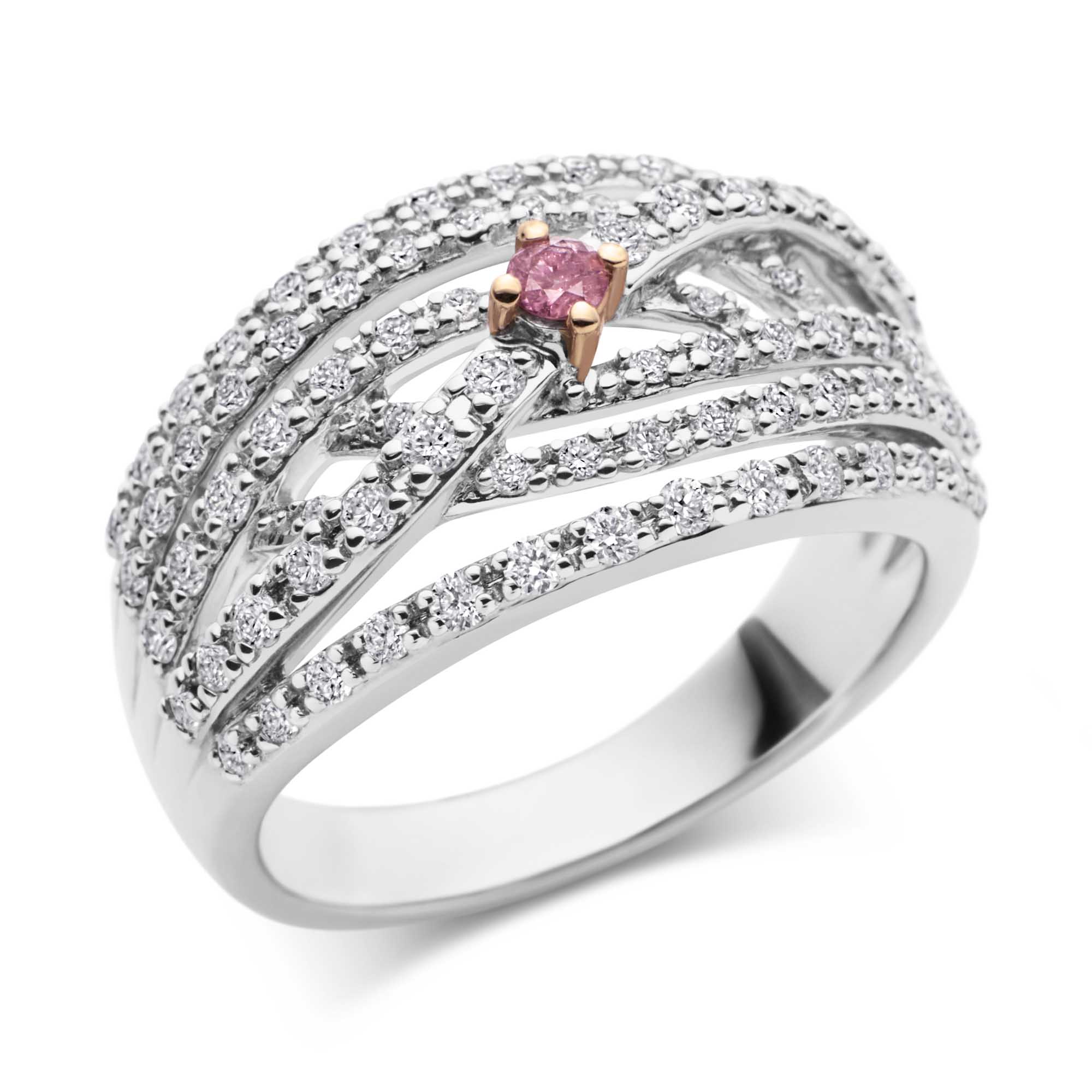 RIPK1301 18WG PnkDiaRing 12500