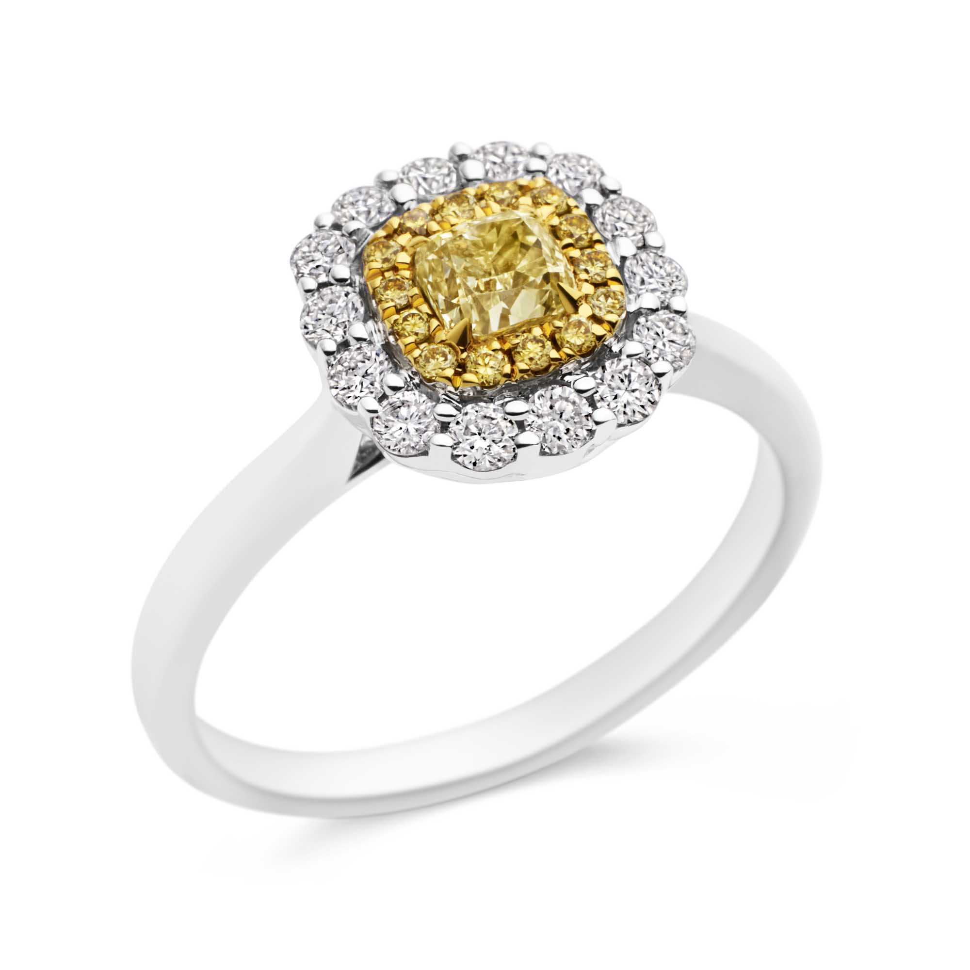 RIWJC381 18WG YellowDiaRing 3820