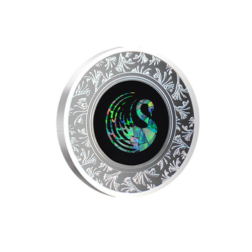 Custom minted coin from The Perth Mint.