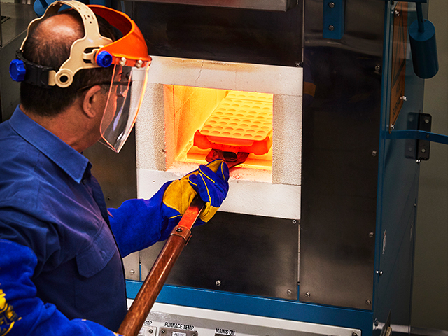 Refinery Assaying services media