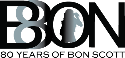 80 Years of Bon Scott logo