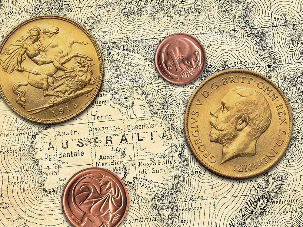 Short history of Australian coins