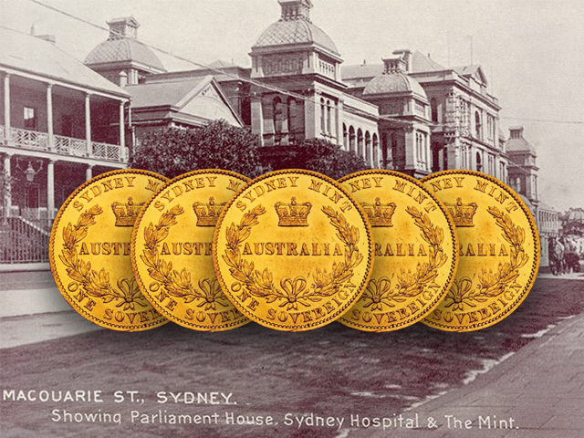 Nine Gold Sovereigns   640 x 480