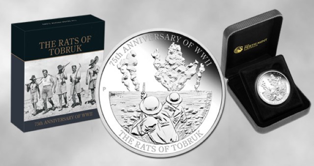 The Perth Mint's Rats of Tobruk coin 