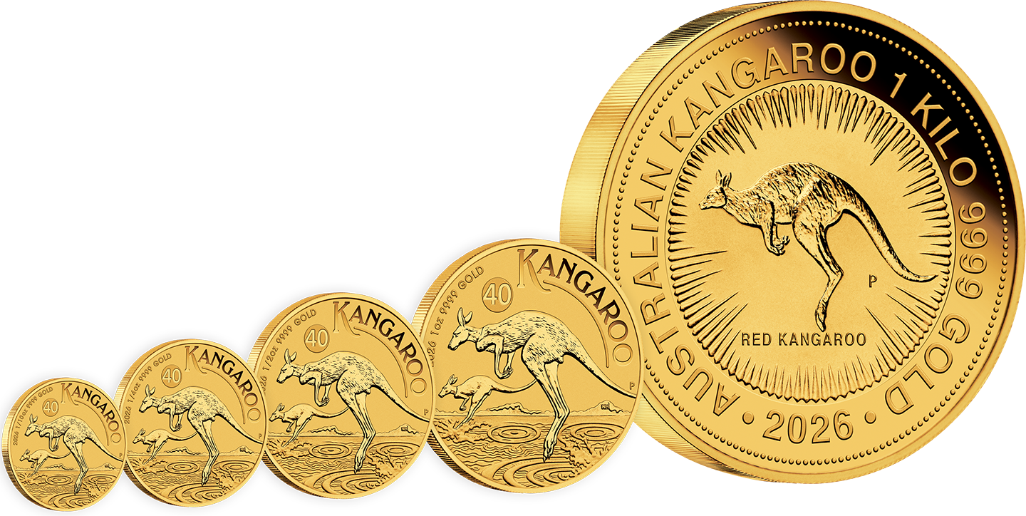 2026 Australian Kangaroo bullion coin set