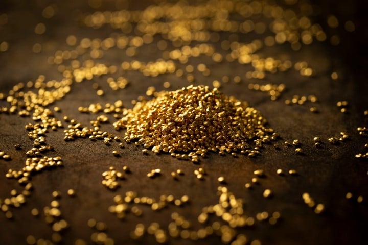 Perth Mint gold granules