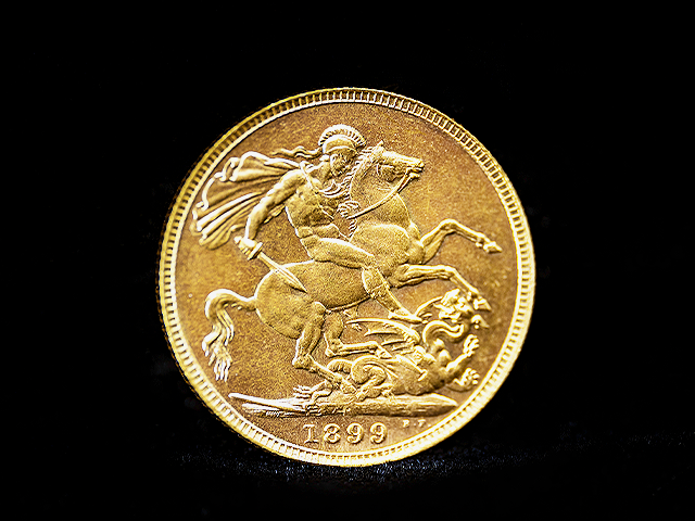 The Perth Mint, 1899 Sovereign coin 